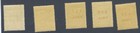 1954 Yugoslavia-trieste Zone B - Scott J1-j5 - Mnh  Undisturbed Gum Full Set 