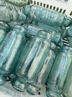 Glass Fishing Float Buoy Ball Vintage Japanese Set Of 40 14cm Cylinder Japan  3
