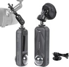 Rear View Mirror Holder Suction Cup Kit For Insta360 X5 x4 x3 x2 x 360 Rotati   