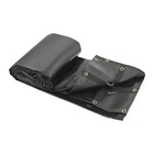 120x144in Heavy Duty Waterproof Adjustable Cargo Truck Tarpaulin With Hooks Bag