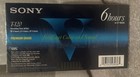 Sony T-120ve T-120 Vhs Sealed New Blank Video Tape Premium Grade V Videocassette