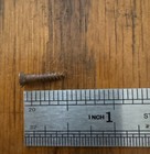 Antique Wood Screws Flat Head   2 X 1 2   slotted Steel American Old Store Rusty