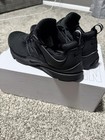 Nike Air Presto Black Men s Sneakers Mesh Lace Up Low Top Rubber Matte Toe  