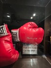 Muhammad Ali Signed Everlast Boxing Gloves Display Case