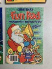 Lot Of 4 Vintage Christmas Fun Pad Unused Childrens Activity Coloring Books New