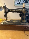 Antique Singer Sewing Machine Head Model 27  sphinx