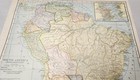 Original 1904 Northern South America   Rio De Janeiro Map 12  X 9 25  Blank Back