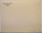 Vintage 1950s Broadford Hotel Skye Island Scotland Uk Envelope Stationery