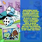 Monopolygo- 1-5 Stars Stickers -  Fast Delivery - Movie Night - Aqua