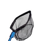Heavy Duty Koi Net Fish Catching Skimming Net 16 Inch With 3 Foot Aluminum Pole