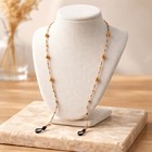 Handmade Beaded Eyeglass Chain Holder 26    Stretch Glasses Strap cord Seed Beads