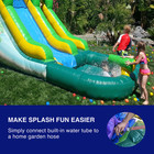 Jumporange Safari Inflatable Water Slide With Pool For Kids   Adults - No Blower