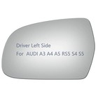Side Mirror Glass Fit For Audi A3 A4 A5 Quattro  Driver Left Side Mirror Glass