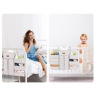 Baby Diaper Organizer Hanging For Changing Table And Crib Diaper Stacker Nurs   