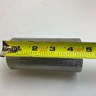 Mesh Replacement Y Strainer Screen 2  X 4-3 8   1 16  Perforated 304 Ss Lot Of 3