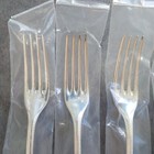 Christofle Perles Dessert Fork Unopened 6pcs Silverplate Flatware Brand New