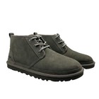 Men s 10 - Ugg Shoes Neumel Charcoal Gray Casual Suede Chukka Boots 3236