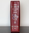 1965 1966 The Lord Of The Rings Jrr Tolkien Leather Collectors Hmco Book Map 1st