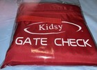 Kidsy Car Seat Travel Bag Heavy Duty Gate Check Infant Toddler Red New