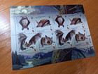 Stamps Of Ukraine 2016 Fauna Bats Full Postage Sheet  Block Wwf