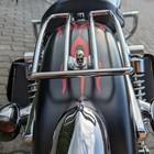 Handmade 3d Skull Seat Bolt For Harley Davidson - Custom Rear Fender Screw -