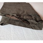 Vtg Brown Herringbone 100  Wool Suiting Fabric Remnants Tailoring Pieces