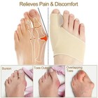 Hallux Valgus Bunion Corrector Toe Separator Orthotic Foot Straightener
