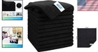 Compact 12 Pack Microfiber Cleaning Towels - Superior Absorbency For Home   Car