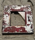 Nautical Antique Wood Hatch Cover Fishing Boat Bridge Marine Salvage Decor 60s