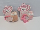 Lot Of 2 Li l Hamsters Vase Hugger By Ganz