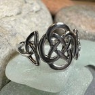 Celtic Ring Dara Knot Irish Scottish Welsh Gift Promise Ladies Ring 925