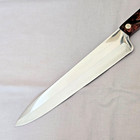 Cutco 1725 9  French Chef Knife Stainless Swirl Brown Handle Classic