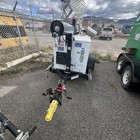 Multiquip Mq Lt6k Light Tower Trailer 120 240vac 6kw 1800 Rpm