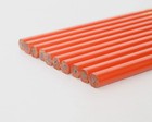 Golden Bear Orange  2 Pencils  12 Pcs  Quality Graphite Core
