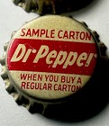 62 Dr Pepper Bottle Caps Crowns - 4 Different Styles  see Photos  Most Unused