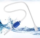 Aquarium Tank Vacuum Siphon Gravel Cleaner Pump Water Change Safe For Fish