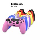 For Playstation 4 Ps4 Controller Soft Case Cover Protective Silicone Case- Pink