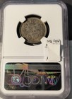 Great Britain William Iv 1835 Sterling Silver Shilling Ngc Au58
