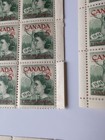 Canada Unitrade  392 5c Pauline Johnson Lot Of 158 Stamps  Partial Sheets