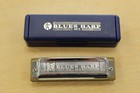 Hohner Blues Harp Ms Key D Harmonica W  Case   Pre-owned   Free Shipping