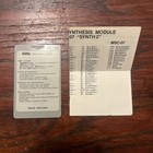 Korg M3r Synth 2 Rom Card Rpc07 M3r Ai Synthesizer G2u