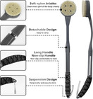 Back Brush Long Handle For Shower  20 5    Bath Brush  Back Scrubber  Shower Body