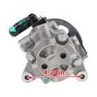 Power Steering Pump With Pulley For 2003 2004 2005 2006 2007 Honda Accord 2 4l