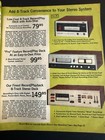 Vintage 1976 Radio Shack Catalog Electronics Tandy Missing Front   Back Cover