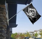 3x5 Ft Feet Pirate Flag Dead Mans Chest Indoor Outdoor Skull   Swords