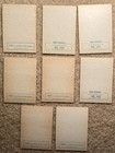 1964 Topps Chewing Gum Beatles B w Trading Cards A Set Of 8 Excell  Series 1  3