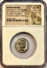 305-306 Ad Silver Constantius I Ancient Roman Coin Ar Argenteus Ngc Choice Xf