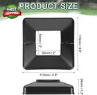 2   2 Inches Post Sleeve  Plastic Post Base Cover Column Wraps Split Style