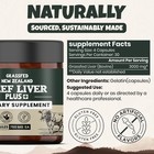 New Zealand 100  Grass Fed Beef Liver 3000mg 120caps  Nongmo 