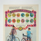 Raleigh Funscope Zodiac Vintage Bicycle Ad 1971 Horoscope Astrology Ad